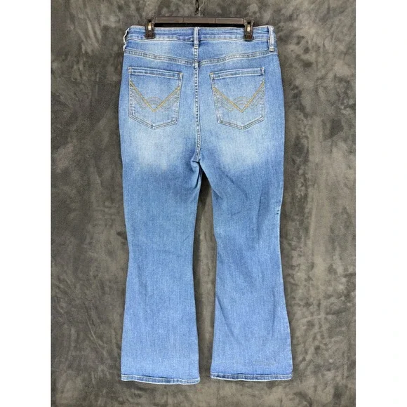 Idyllwind Miranda Lambert Womens 16W Flare Jeans Medium Wash High Rise Stretch - Picture 10 of 12